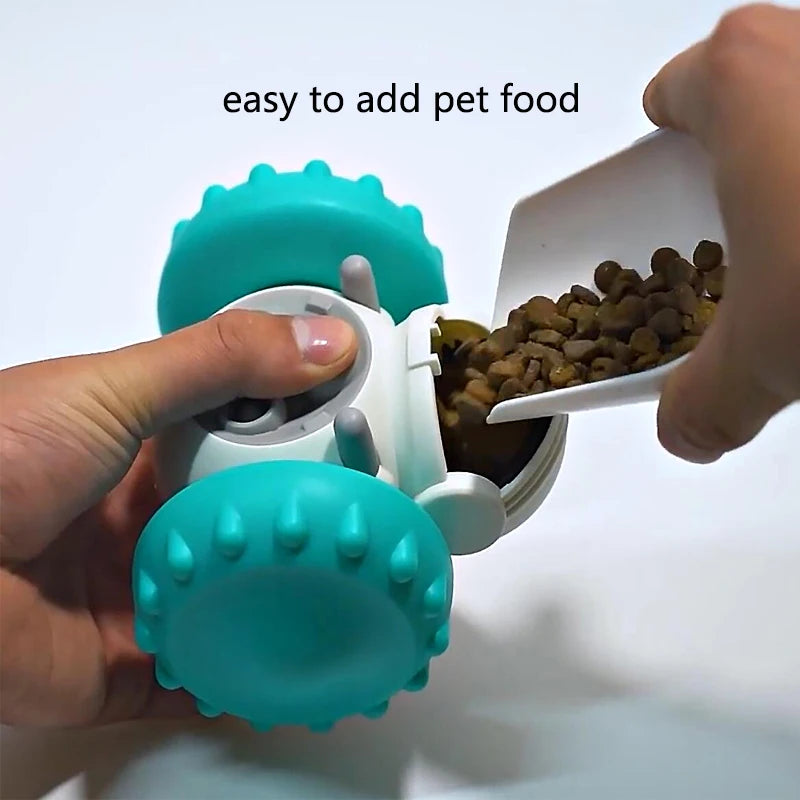 Dog Puzzle Toys Pet Food Interactive Tumbler Slow Feeder Funny Toy Food Treat Dispenser for Pet Dogs Cats Training Dog Supplies